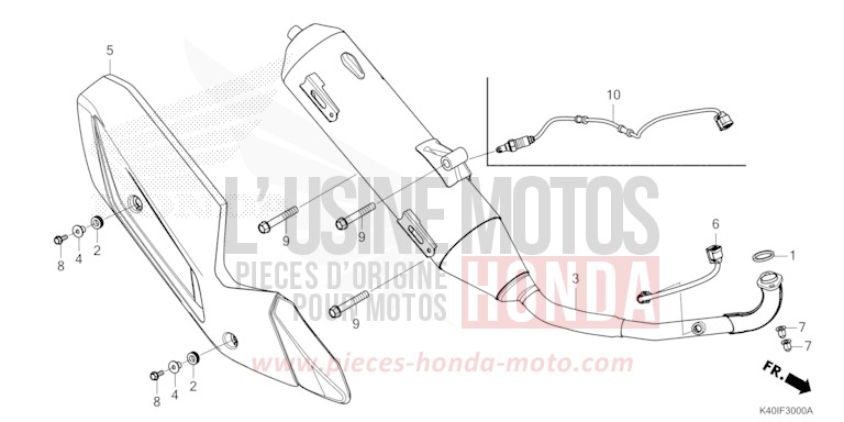 WINKER for Dominator 250 URBAN GREEN (G120) from 1990